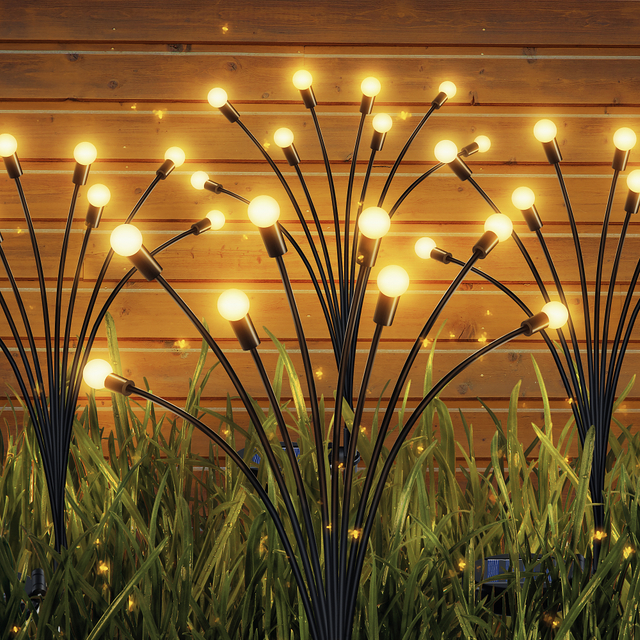 Солнечные садовые фонари, качающийся свет звездообразования