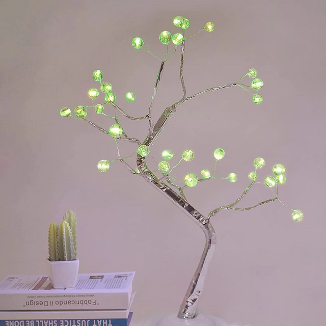 16 цветов Настольный светильник для искусственного дерева