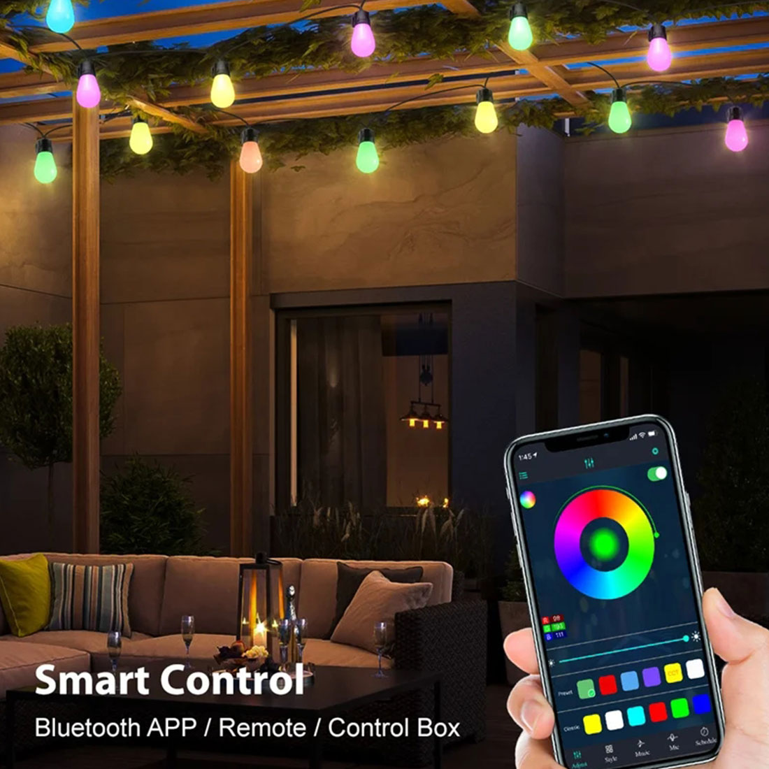 S14Smart Светодиодная цветная световая строка Smart Control Show 