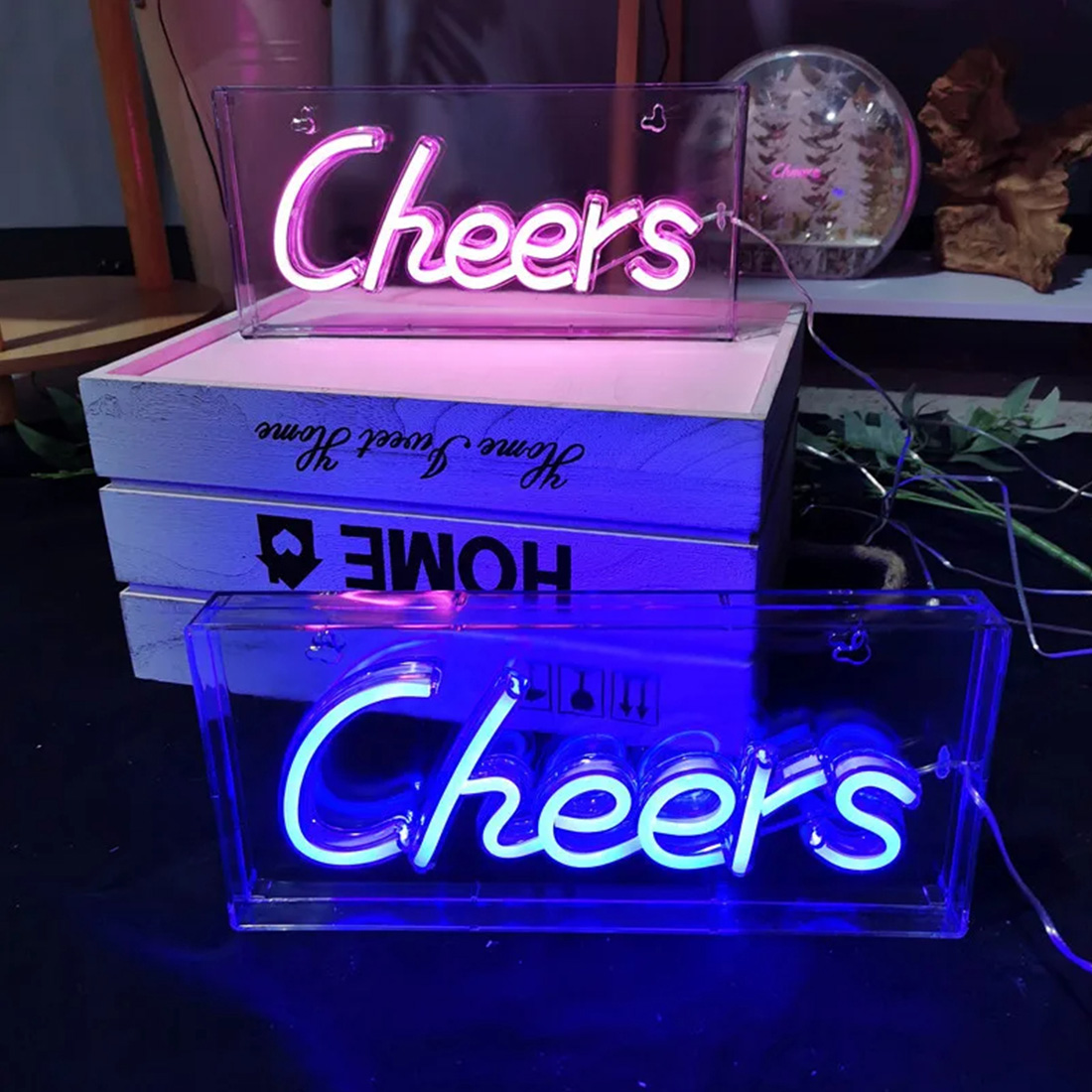 Барная лампа Cheers Neon Sign Light Produce Picture